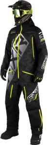 Мужской монокомбинезон FXR CX Lite, Black/Black Camo/Hi-vis