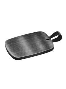 Adeliás Подвеска унисекс из нержавеющей стали, черная