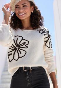 Джемпер LASCANA Jumper, Beige