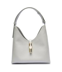 Сумка-хобо женская Furla из кожи, серый