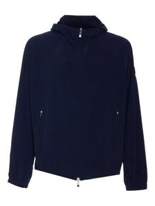 Moncler бомбер на молнии, синий