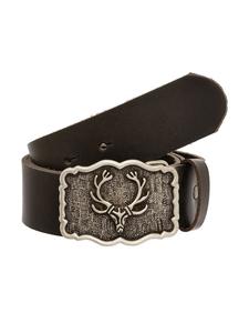 Ремень Manid Lederwaren Leder 9240 11 19 GE 139, темно коричневый