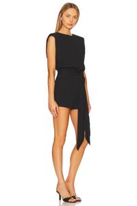 Комбинезон «тропики» Amanda Uprichard, черный