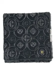 Шарф с монограммой Casablanca, серый