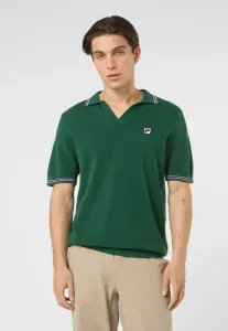 Одежда orentano, рубашка поло с обычным воротником-стойкой. Fila, Posy Green