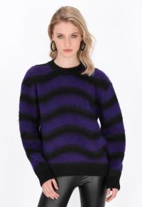 Джемпер myMo ROCKS Jumper, Black/Purple/Purple