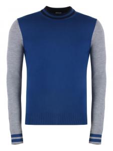 Свитер из натуральной шерсти Malo, синий