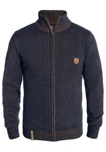 Вязаный кардиган Indicode Jeans ANDY, синий