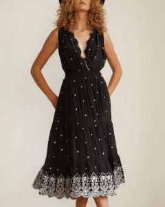 Платье Johana черное Guadalupe Design