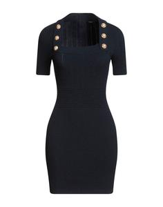 Мини-платье Balmain, полуночно-синий