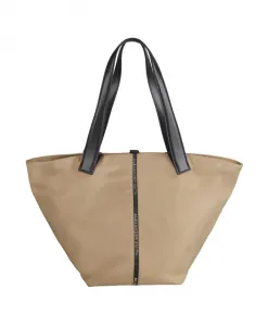 Большая сумка Lauren с бежевым нейлоновым плечевым ремнем. Alexander Smith, коричневый