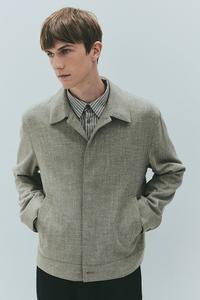 Жакет в обычном покрое H&M, бежевый