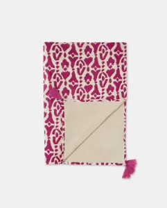 Пляжный кикой с животным принтом Tintoretto, цвет Buganvilla