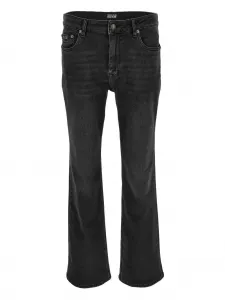 Джинсы с нашивкой-логотипом Versace Jeans Couture, черный