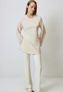 Блуза Touché Privé Blouse, Cream/Stone