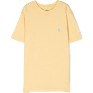 Детская желтая футболка Polo SS23 Ralph Lauren