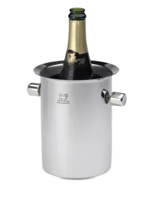 Охладитель для шампанского Peugeot, серебристый