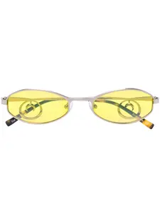 Солнцезащитные очки в овальной оправе из коллаборации с Vuarnet Swirl Marine Serre, желтый