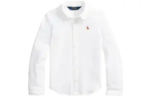 Polo Ralph Lauren Рубашка FW23 White Kids'