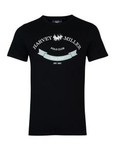 Классическая футболка HARVEY MILLER Shirt, черный