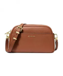 Маленькая кожаная сумка через плечо для фотоаппарата Jet Set Michael Kors, коричневый