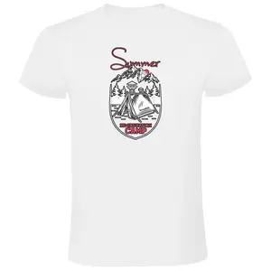 Футболка с коротким рукавом Kruskis Summer Reeducation Camp, белый