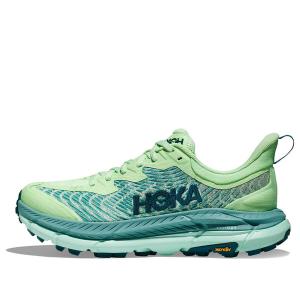 Кроссовки mafate speed 4 'green' Hoka One One, зеленый