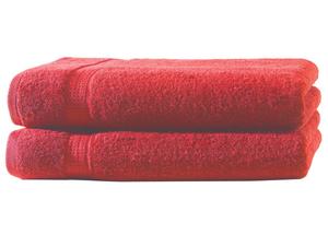 Банное полотенце Carpe Sonno красный, 70/140 см