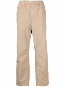 Carhartt WIP прямые брюки с завышенной талией, нейтральный цвет