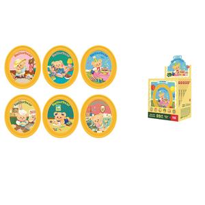 Коллекция Butter Bear медведь винтажная роспись с фото рамкой слепой коробки товары одиночный мистический бокс/полный бокс 6 шт TOI