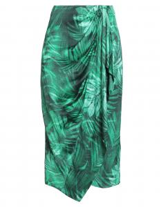 Юбка миди Ermanno Firenze, зеленый