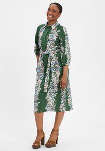 Платье AMBIANCE Shirt dress, Grün/Mehrfarbig/Green