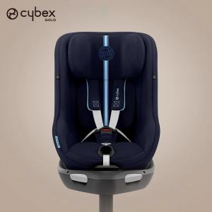 [Официальная прямая продажа], [Specialized Age And Seat] Автокресло безопасности Sirona Gii - вращение на 360 градусов, двойная сертификация, цвет Tide Blue PLUS Cybex