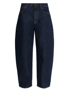 Джинсы с застежкой на пуговицы Alaïa, синий