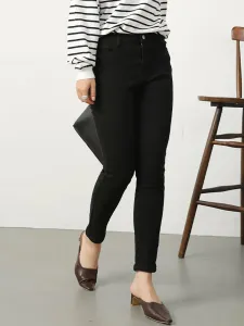 Брюки, повседневные Doux Belle, цвет Black