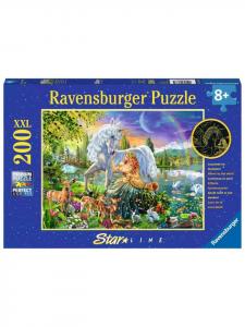 Пазл Ravensburger, 200 деталей, «Волшебная встреча», в красочном исполнении