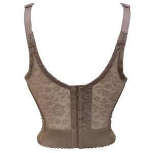 Удлиненный бюстгальтер с беспроводными чашечками "Расширяемые чашки" Rago Shapewear, белый