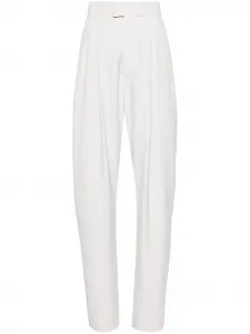 Брюки Enya строгого кроя с завышенной талией REV, серый