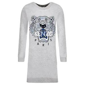 Платье Kenzo Kids, серый