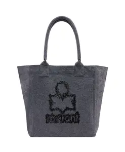 Маленькая сумка из желтого дерева Isabel Marant, серый