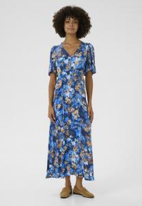 Платье Culture Occasion wear, Blue Flower Foil/Dark Blue