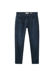 Узкие джинсы MANGO MAN Patrick, темно-синий