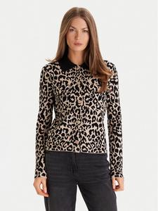 Кардиган regular fit 252-MBOLEO Morgan, бежевый