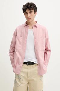 Хлопковая рубашка LADY Desigual, розовый