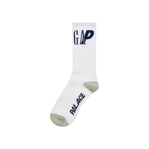 Носки Palace x Gap Crew Sock, белый