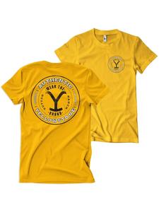 Золотая футболка yellowstone