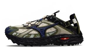 Mizuno Кроссовки для трейла и треккинга Racer Trail River Unisex Ecru/Dark Olive Green