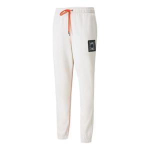 Брюки pivot pants 'white black' Puma, белый