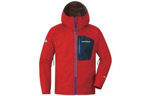 MONTBELL Ветровка мужская непромокаемая ветронепроницаемая, RDBR Red Brown