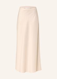 Атласная юбка фина Juvia, бежевый